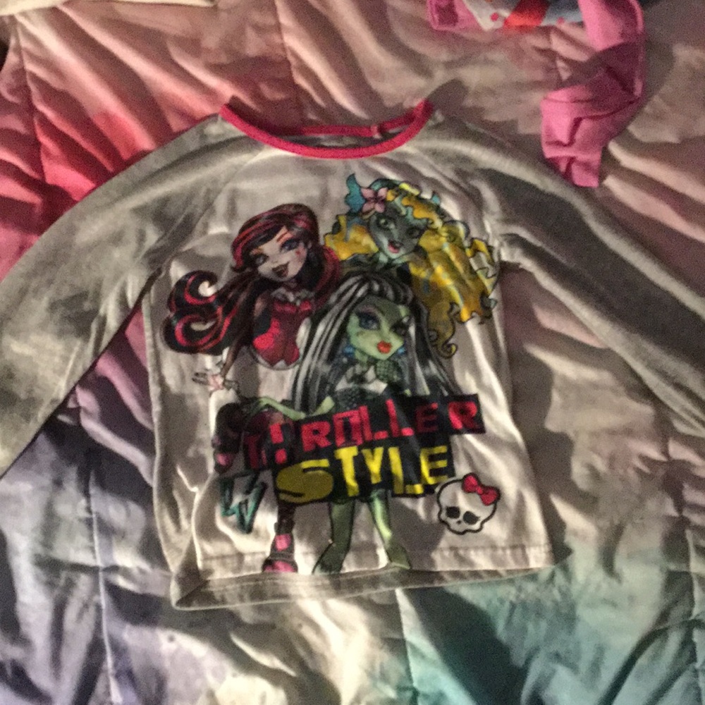 A monster high pj shirt